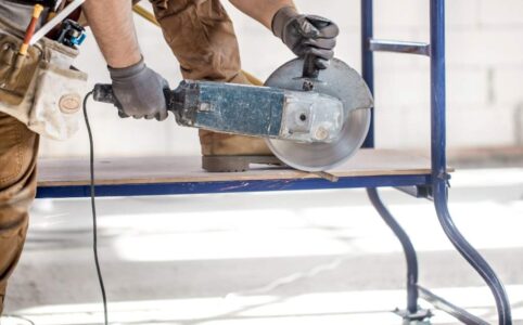 faulty angle grinder motor