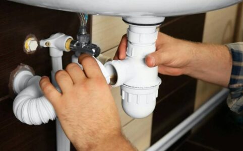 new pipe installation