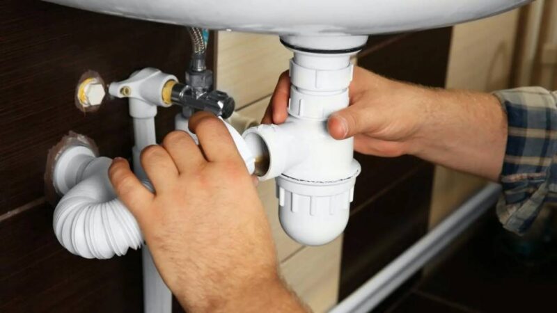 new pipe installation