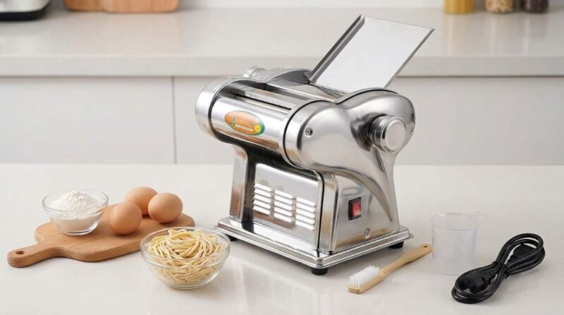 Newhai Electric Pasta Maker on kitchen countertop
